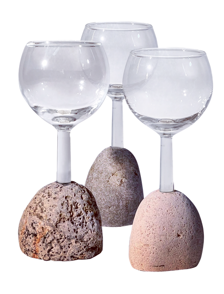 STONE GLASS MOMENT - PEBBLE