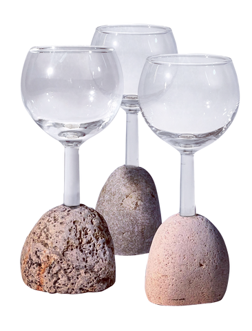 STONE GLASS MOMENT - PEBBLE